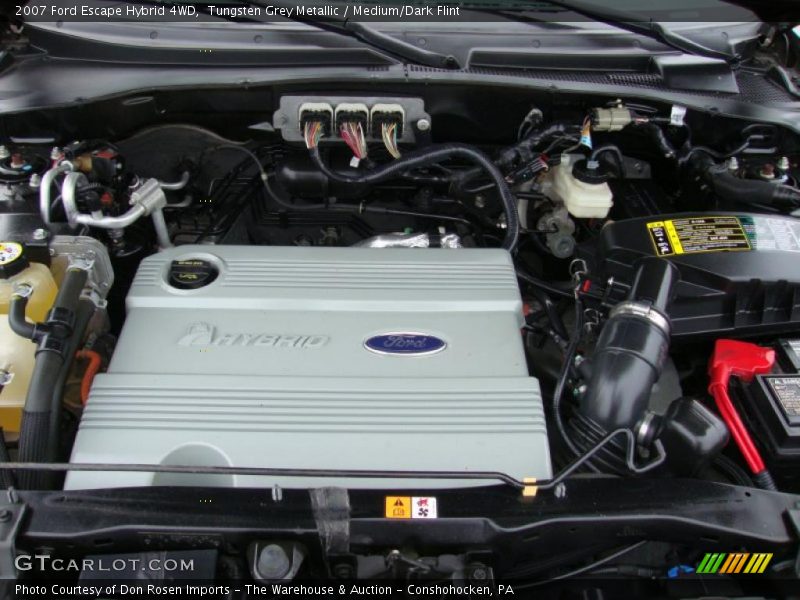  2007 Escape Hybrid 4WD Engine - 2.3 Liter DOHC 16-Valve Duratec 4 Cylinder Gasoline/Electric Hybrid