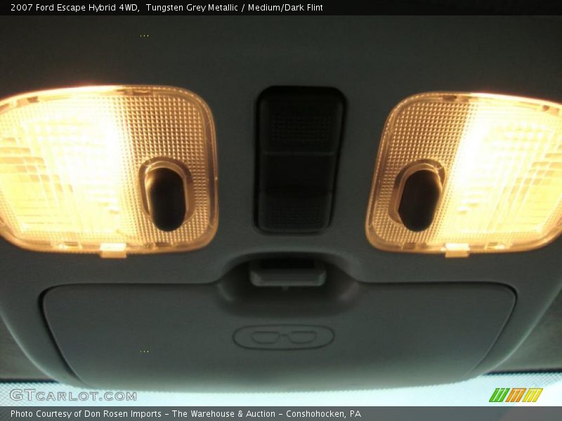 Tungsten Grey Metallic / Medium/Dark Flint 2007 Ford Escape Hybrid 4WD