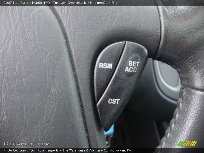 Controls of 2007 Escape Hybrid 4WD