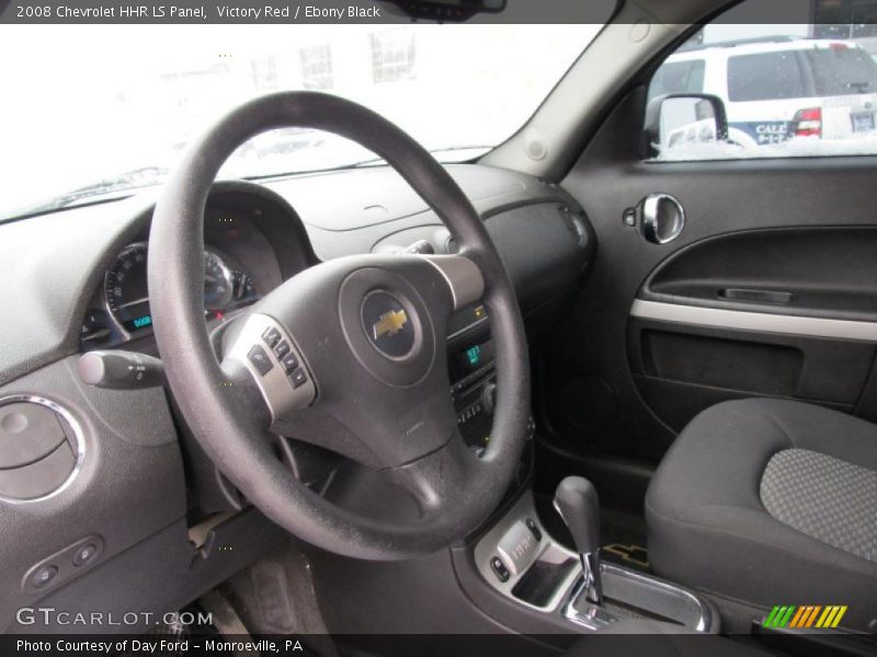 Victory Red / Ebony Black 2008 Chevrolet HHR LS Panel