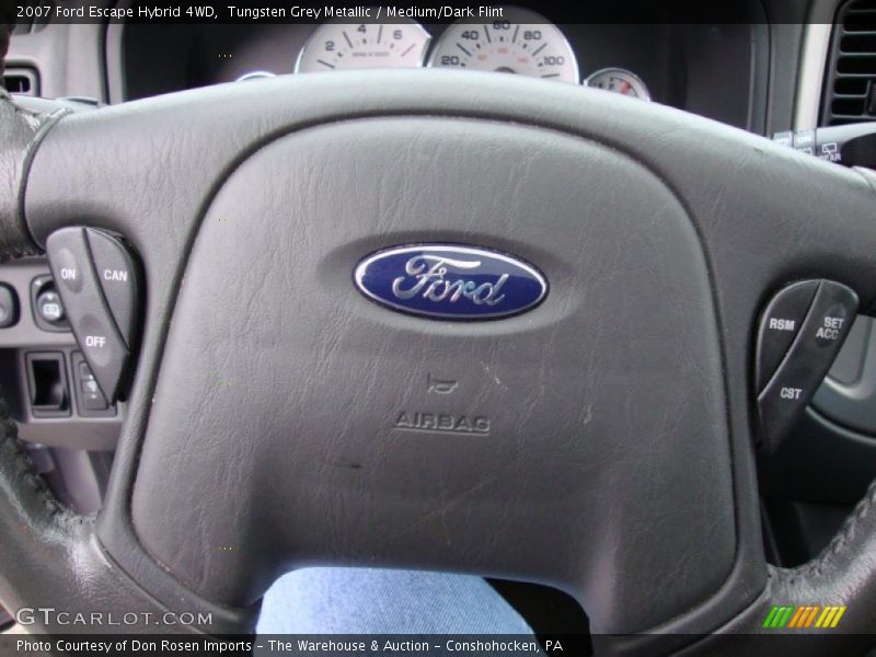 Tungsten Grey Metallic / Medium/Dark Flint 2007 Ford Escape Hybrid 4WD