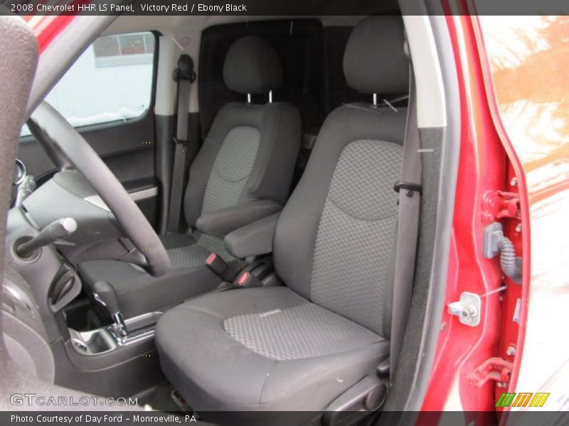 Victory Red / Ebony Black 2008 Chevrolet HHR LS Panel