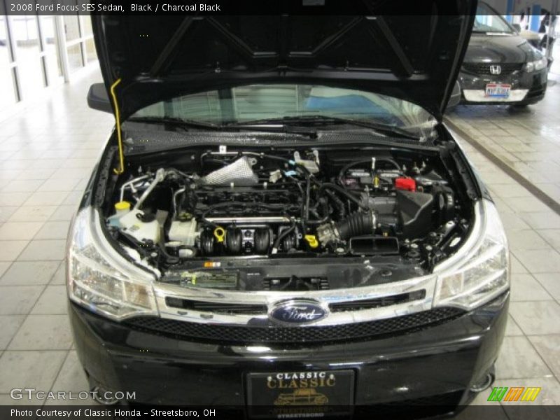 Black / Charcoal Black 2008 Ford Focus SES Sedan