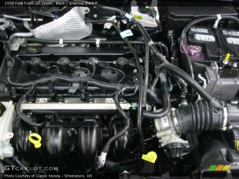 Black / Charcoal Black 2008 Ford Focus SES Sedan