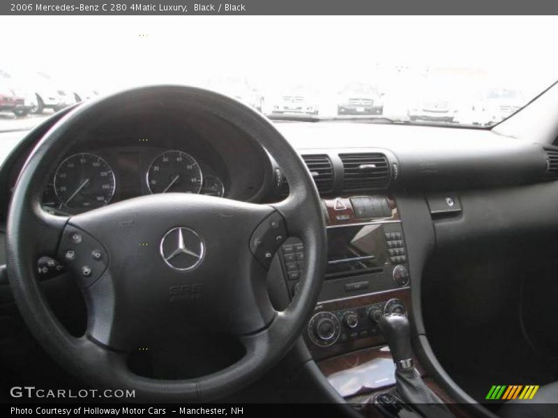 Black / Black 2006 Mercedes-Benz C 280 4Matic Luxury