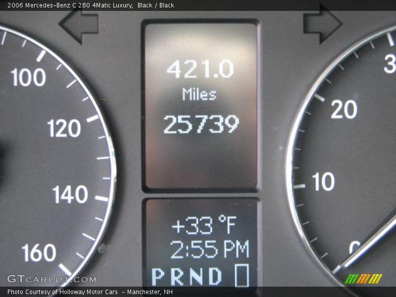 Black / Black 2006 Mercedes-Benz C 280 4Matic Luxury