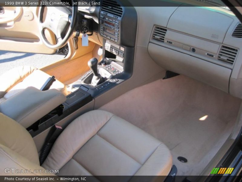 Jet Black / Sand 1999 BMW 3 Series 323i Convertible