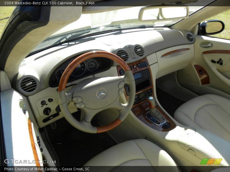  2004 CLK 500 Cabriolet Ash Interior