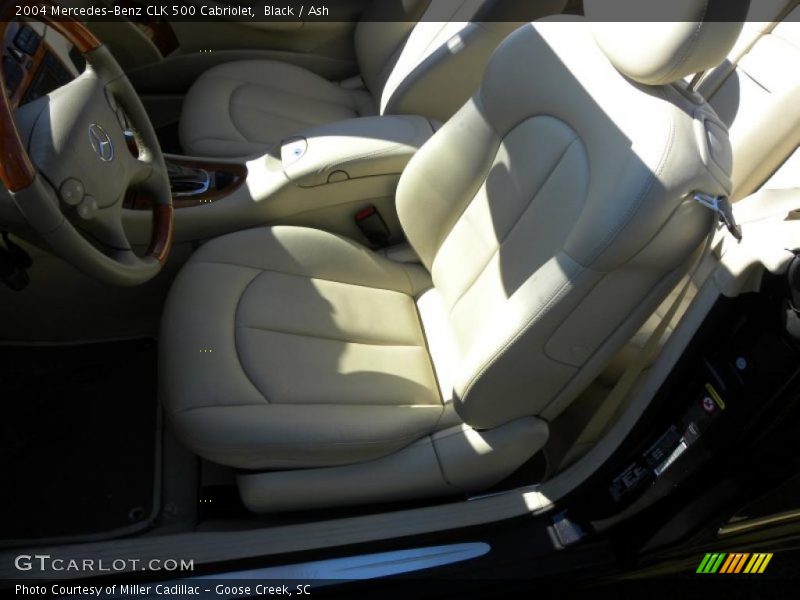 Black / Ash 2004 Mercedes-Benz CLK 500 Cabriolet