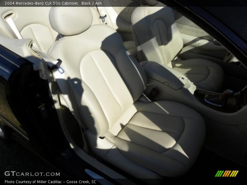 Black / Ash 2004 Mercedes-Benz CLK 500 Cabriolet