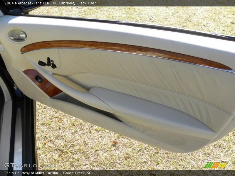 Black / Ash 2004 Mercedes-Benz CLK 500 Cabriolet