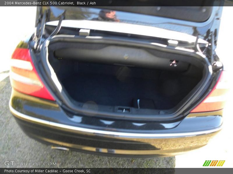 Black / Ash 2004 Mercedes-Benz CLK 500 Cabriolet