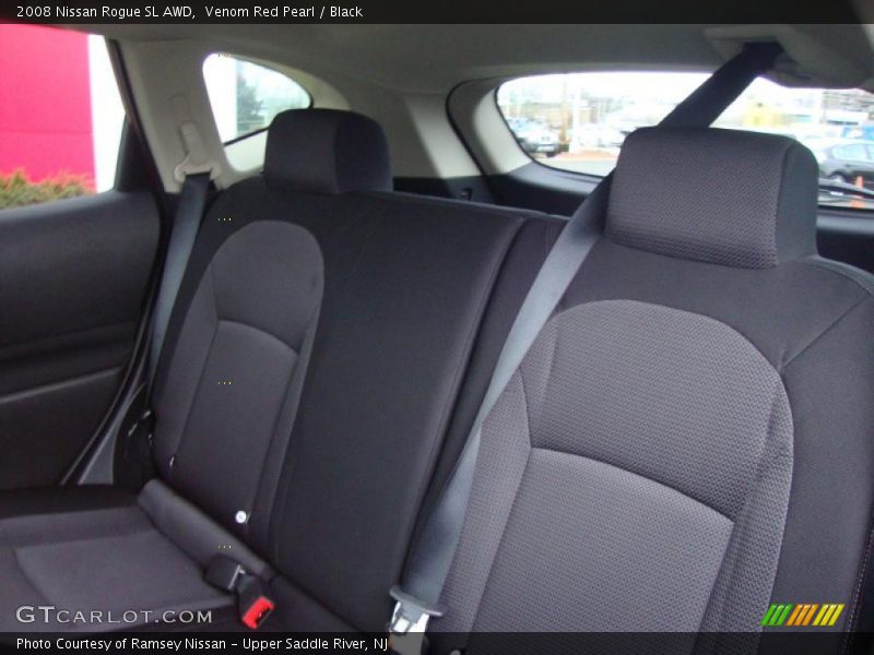 Venom Red Pearl / Black 2008 Nissan Rogue SL AWD