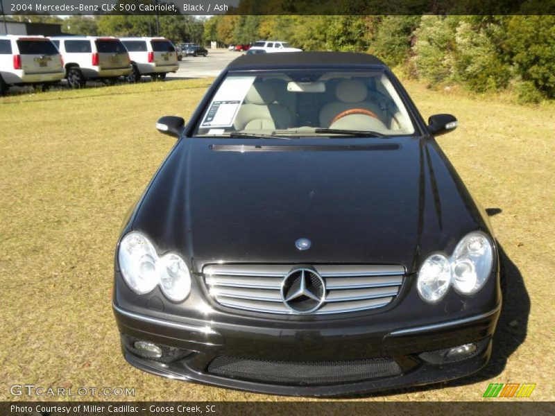 Black / Ash 2004 Mercedes-Benz CLK 500 Cabriolet