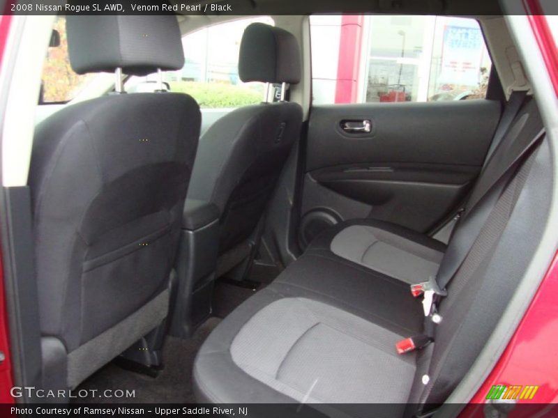 Venom Red Pearl / Black 2008 Nissan Rogue SL AWD