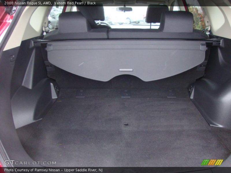 Venom Red Pearl / Black 2008 Nissan Rogue SL AWD