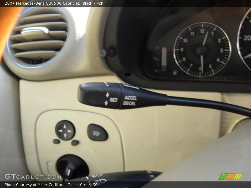 Black / Ash 2004 Mercedes-Benz CLK 500 Cabriolet