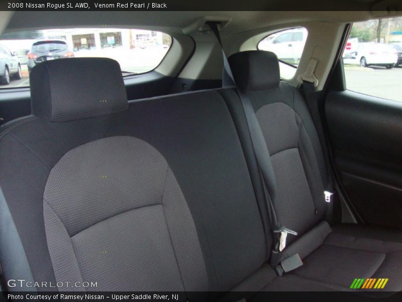 Venom Red Pearl / Black 2008 Nissan Rogue SL AWD