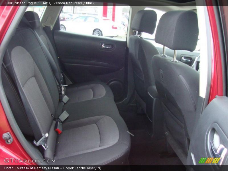 Venom Red Pearl / Black 2008 Nissan Rogue SL AWD