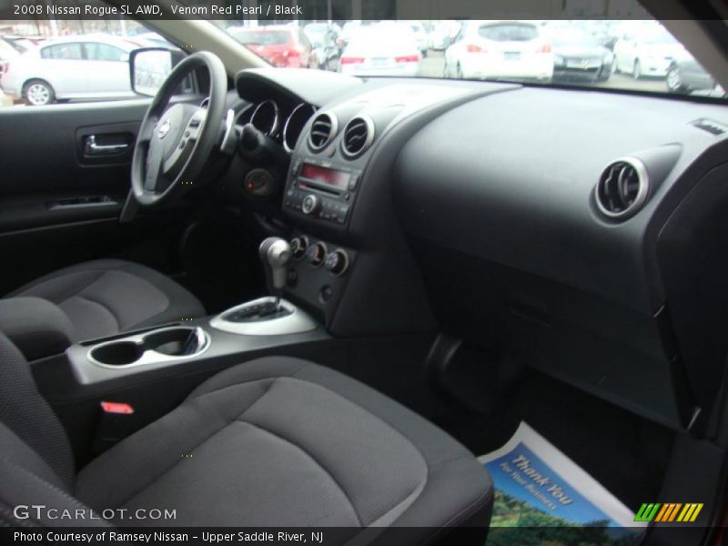 Venom Red Pearl / Black 2008 Nissan Rogue SL AWD