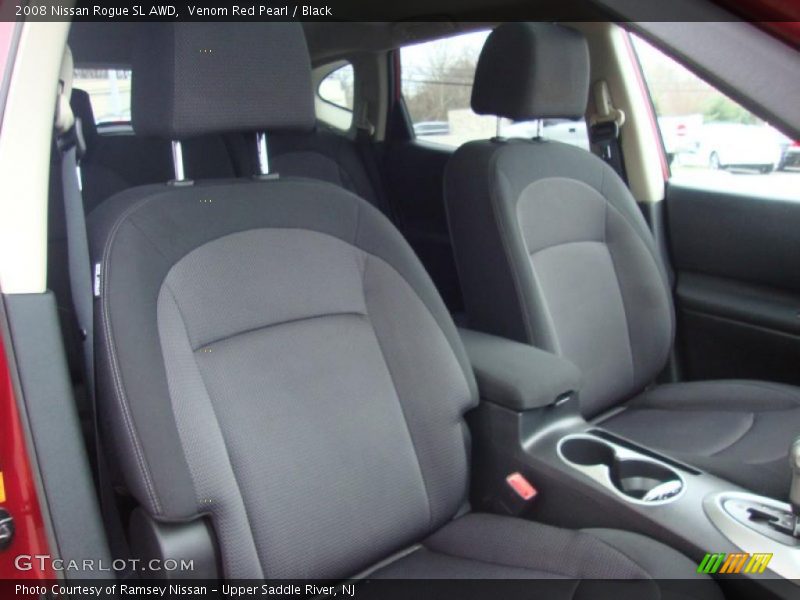Venom Red Pearl / Black 2008 Nissan Rogue SL AWD