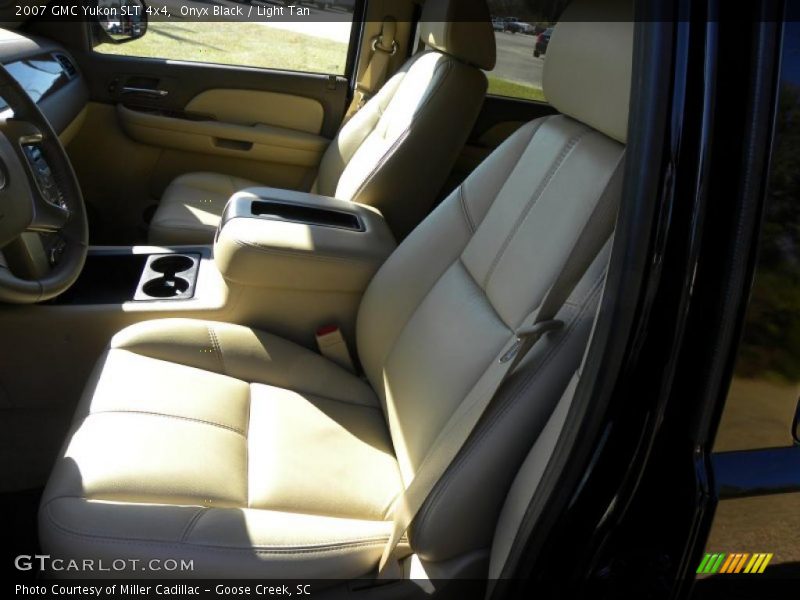 Onyx Black / Light Tan 2007 GMC Yukon SLT 4x4