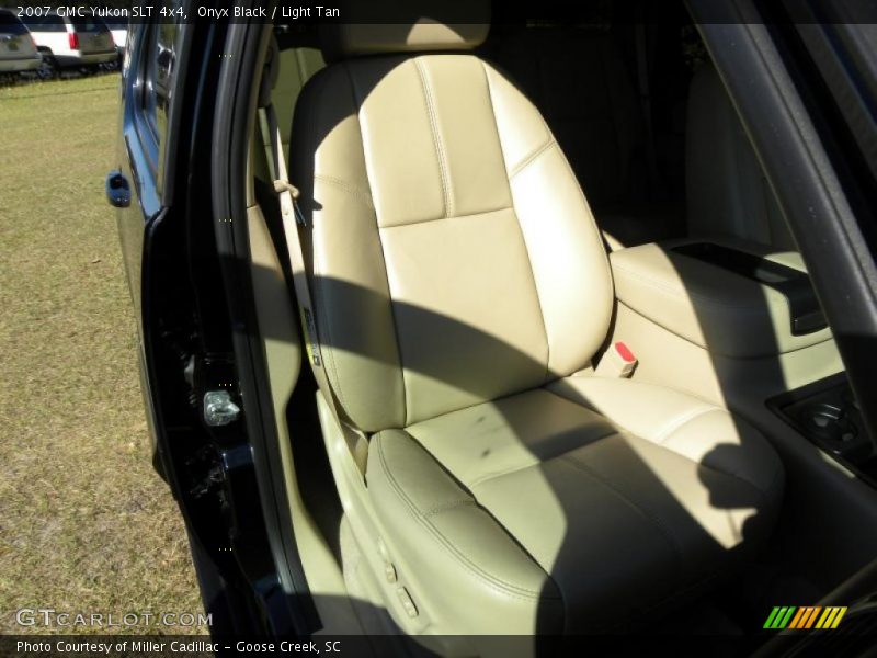 Onyx Black / Light Tan 2007 GMC Yukon SLT 4x4