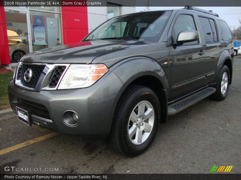Storm Gray / Graphite 2008 Nissan Pathfinder SE 4x4