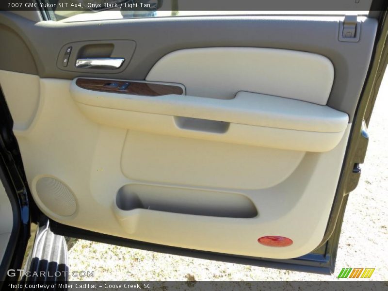 Onyx Black / Light Tan 2007 GMC Yukon SLT 4x4
