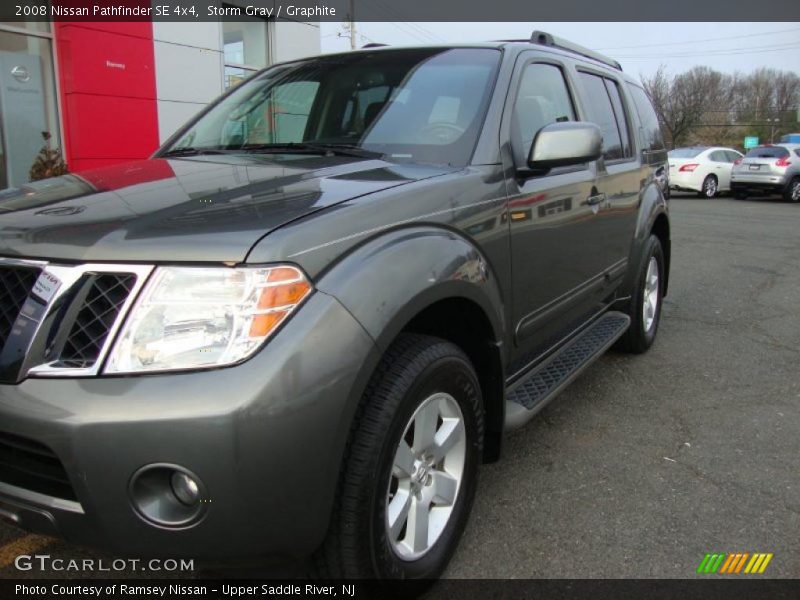 Storm Gray / Graphite 2008 Nissan Pathfinder SE 4x4