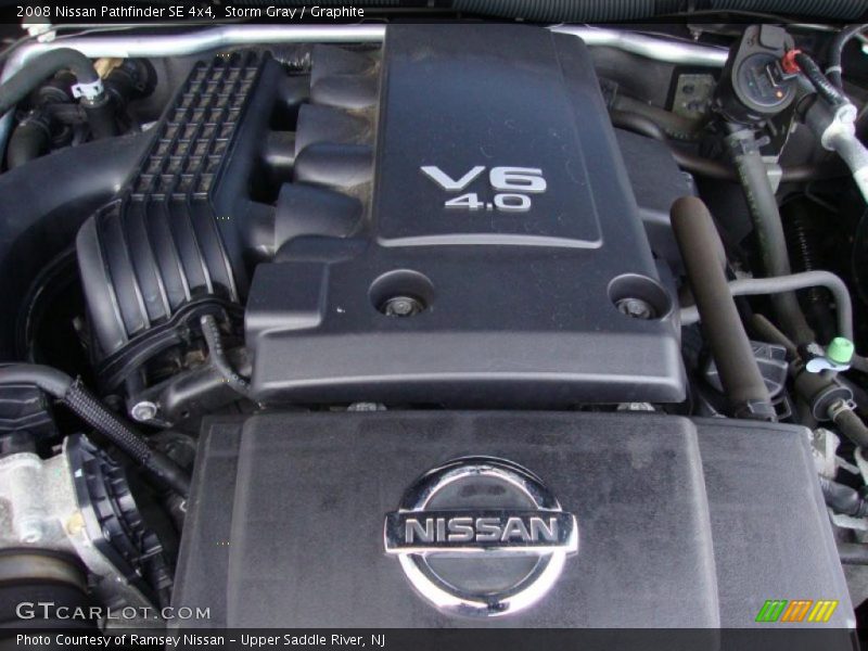 Storm Gray / Graphite 2008 Nissan Pathfinder SE 4x4