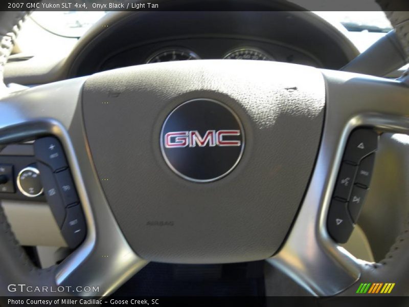 Onyx Black / Light Tan 2007 GMC Yukon SLT 4x4