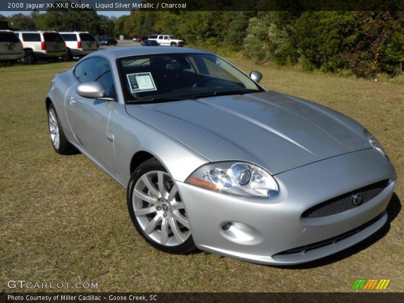 Front 3/4 View of 2008 XK XK8 Coupe