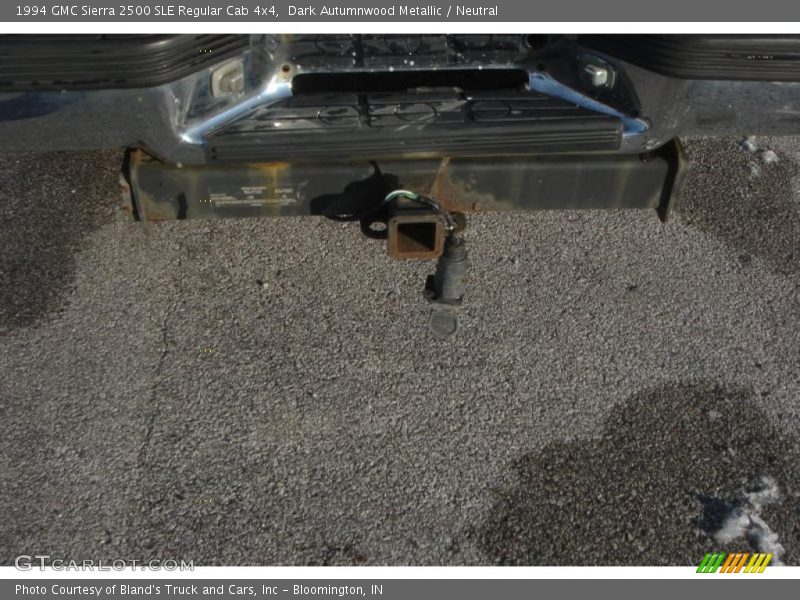 Dark Autumnwood Metallic / Neutral 1994 GMC Sierra 2500 SLE Regular Cab 4x4