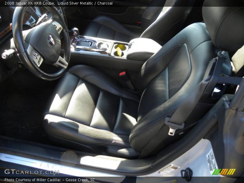  2008 XK XK8 Coupe Charcoal Interior