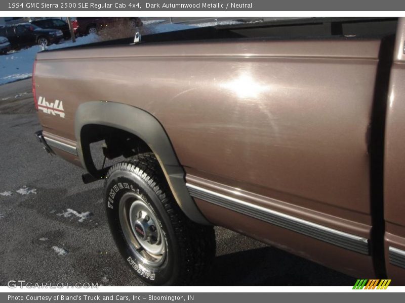 Dark Autumnwood Metallic / Neutral 1994 GMC Sierra 2500 SLE Regular Cab 4x4