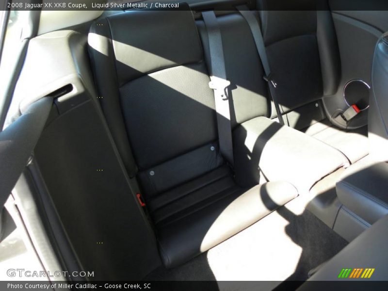 Liquid Silver Metallic / Charcoal 2008 Jaguar XK XK8 Coupe
