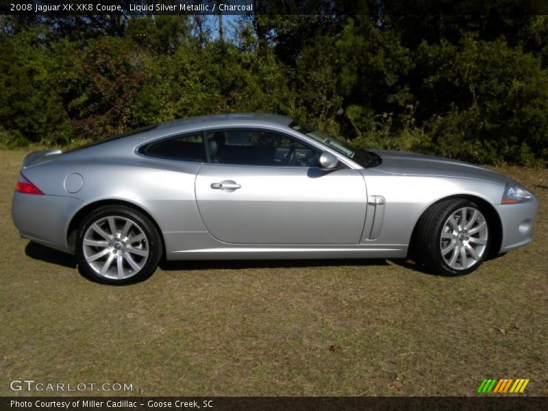  2008 XK XK8 Coupe Liquid Silver Metallic