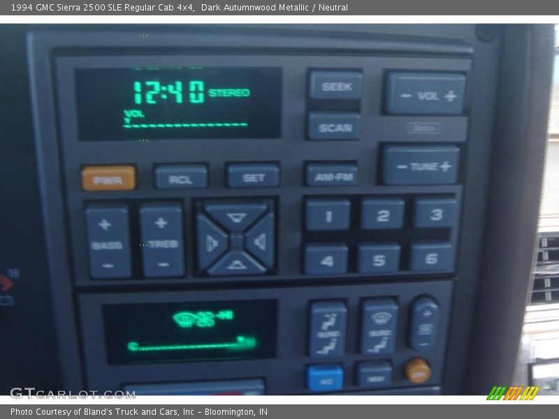 Dark Autumnwood Metallic / Neutral 1994 GMC Sierra 2500 SLE Regular Cab 4x4