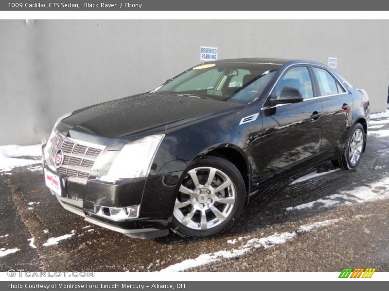 Black Raven / Ebony 2009 Cadillac CTS Sedan