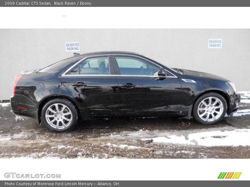 Black Raven / Ebony 2009 Cadillac CTS Sedan