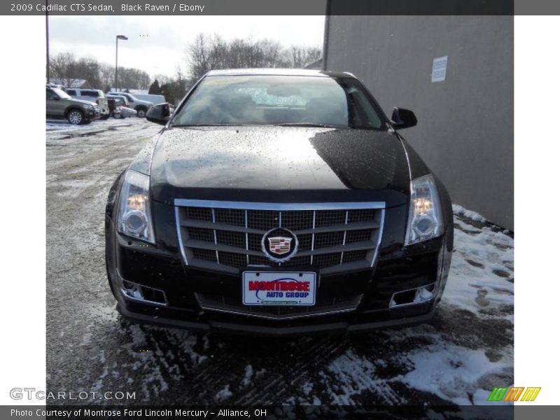 Black Raven / Ebony 2009 Cadillac CTS Sedan