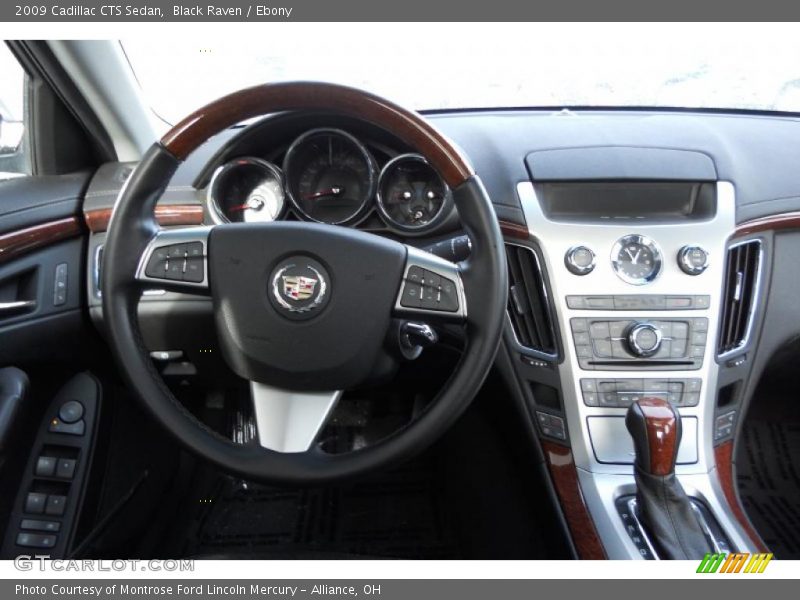 Black Raven / Ebony 2009 Cadillac CTS Sedan