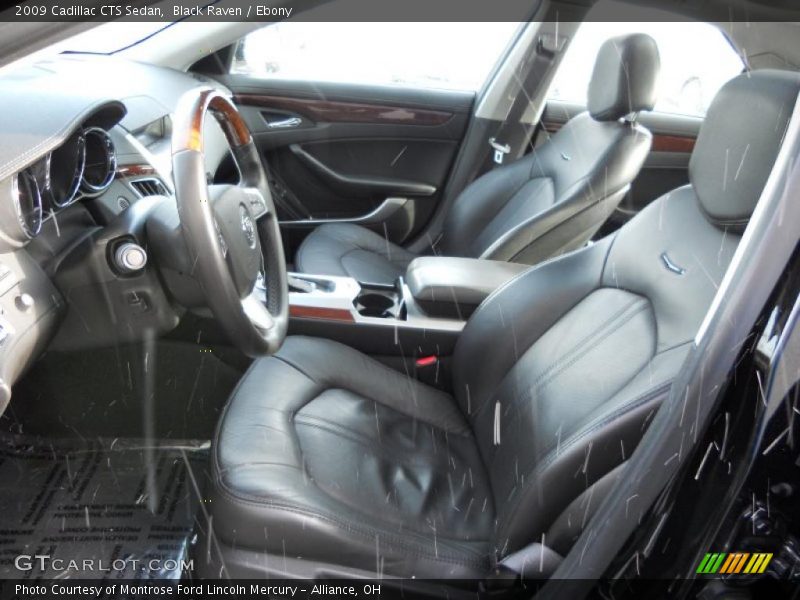 Black Raven / Ebony 2009 Cadillac CTS Sedan