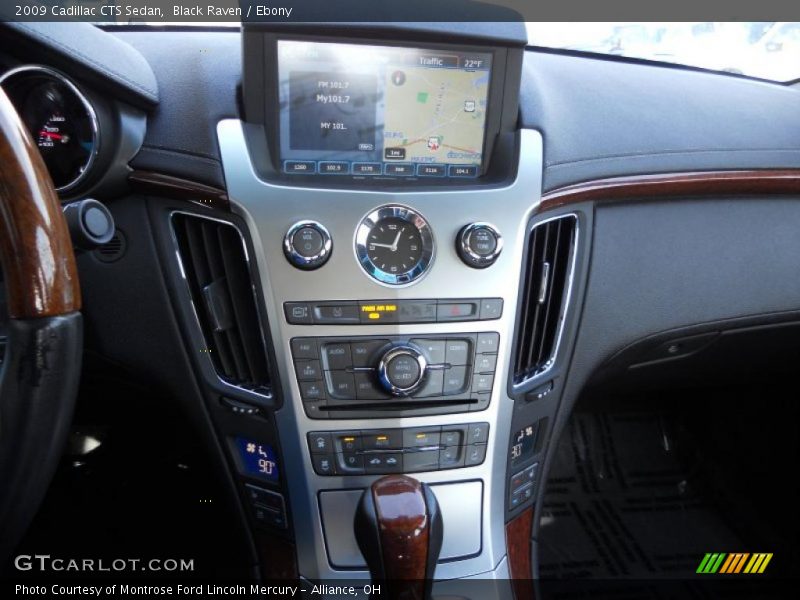 Black Raven / Ebony 2009 Cadillac CTS Sedan
