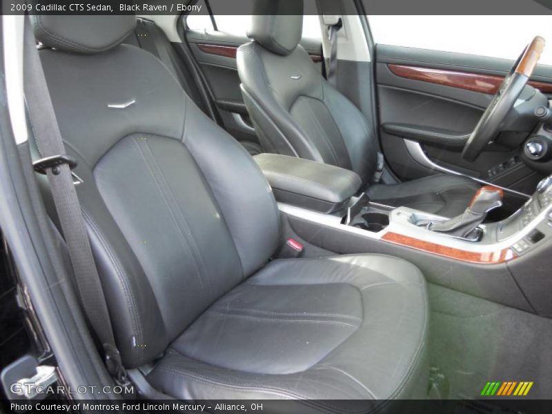 Black Raven / Ebony 2009 Cadillac CTS Sedan