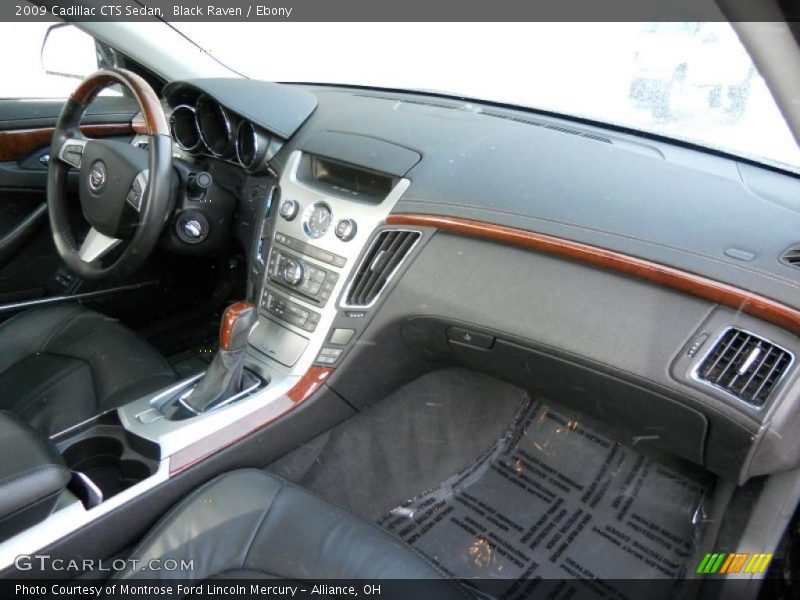 Black Raven / Ebony 2009 Cadillac CTS Sedan