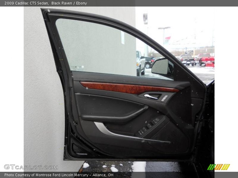 Black Raven / Ebony 2009 Cadillac CTS Sedan
