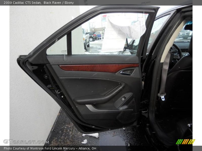 Black Raven / Ebony 2009 Cadillac CTS Sedan