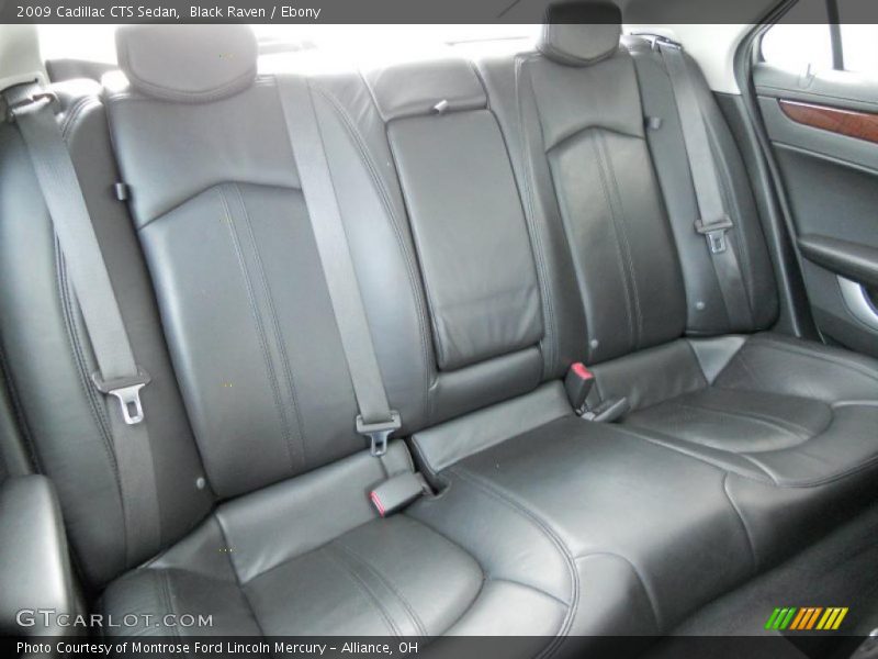 Black Raven / Ebony 2009 Cadillac CTS Sedan